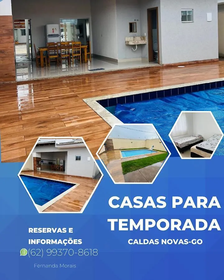 Casa Para Temporada Caldas Novas-Go Brasil 39
